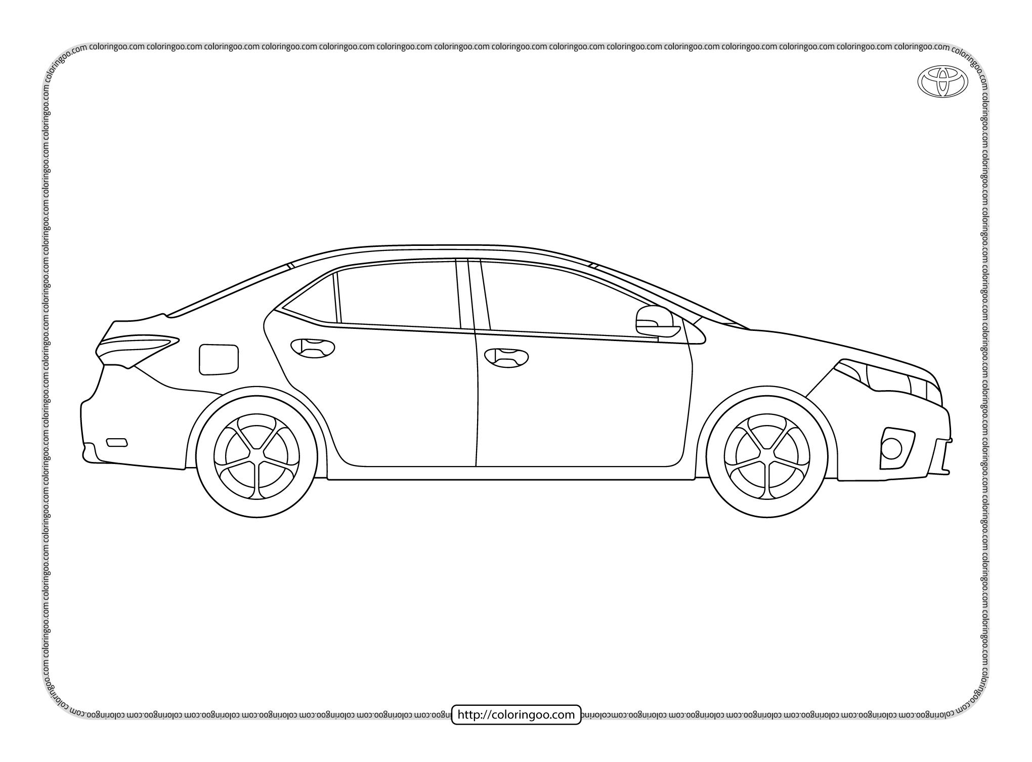 Cars Coloring Pages Archives