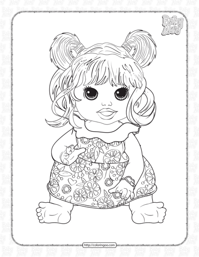 Printable Palace Pets Chipper PDF Coloring Pages