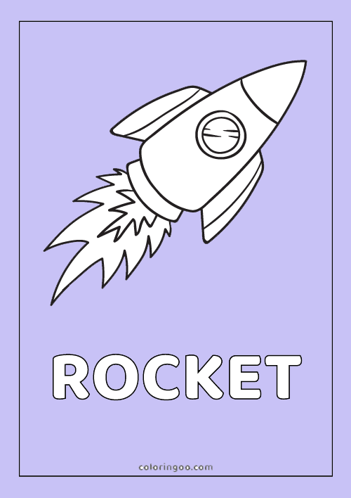 Rocket-coloring-pages