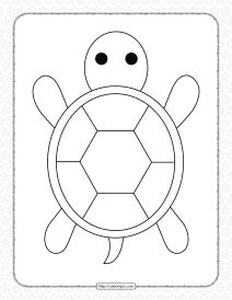 turtle printable coloring pages for kids