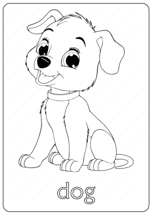 Free Printable Cat and Dog Coloring Pages