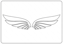 Free Printable Wings Coloring Pages