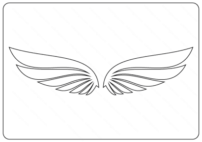 Free Printable Wings Coloring Pages