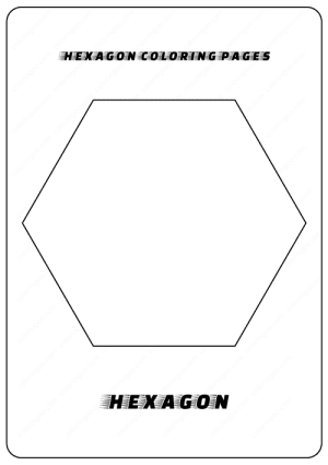 Basic Geometric Shapes Coloring Pages