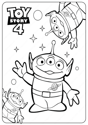toy story 4 aliens coloring pages 06