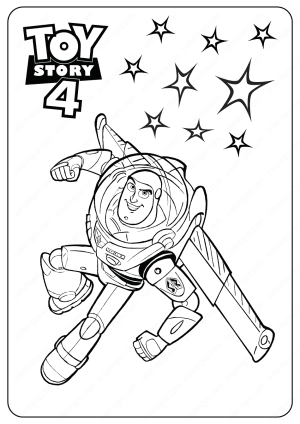 toy story 4 buzz coloring pages 02