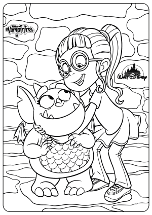 printable gregoria and bridget coloring pages