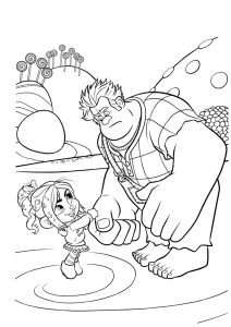 Vanellope Asks Ralph To Help a New Kart