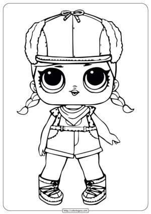 Printable LOL Surprise Coloring Pages