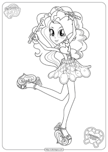 Equestria Girls Coloring Book Pages