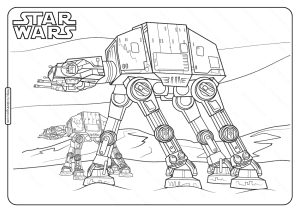 printable star wars at at coloring pages e1582903987337