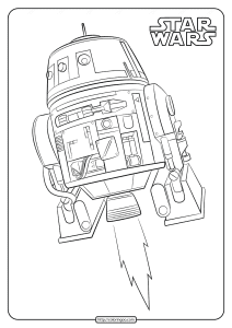 Printable Star Wars R2D2 Coloring Pages