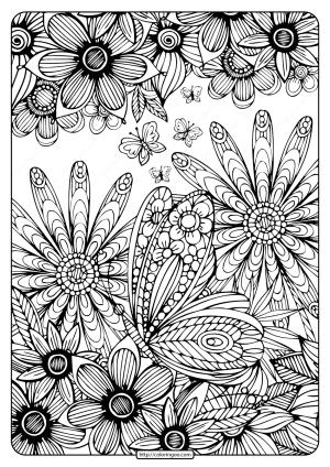 adult coloring pages book 04