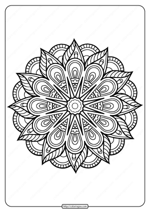 Printable Mandala Coloring Pages (Updated 2024)