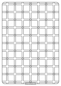 Free Printable Geometric Pattern PDF Book 001