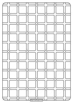Free Printable Geometric Pattern PDF Book 002