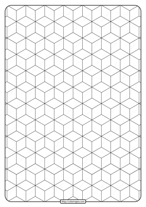 Free Printable Geometric Pattern PDF Book 007