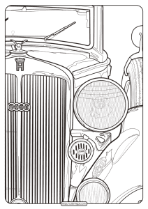 printable audi coloring book page 06