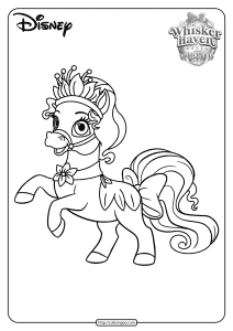 printable palace pets bayou pdf coloring pages