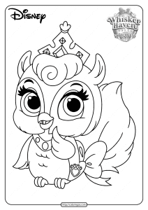 printable palace pets ash pdf coloring pages