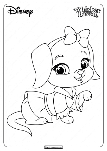 Printable Palace Pets Lucy Pdf Coloring Pages