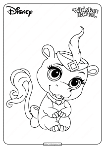 printable palace pets nola pdf coloring pages