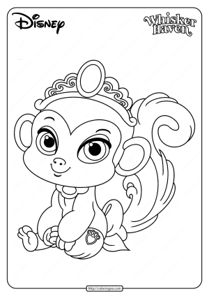 Printable Palace Pets Nyle Pdf Coloring Page