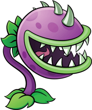 Plants vs Zombies Chomper Pdf Coloring Page