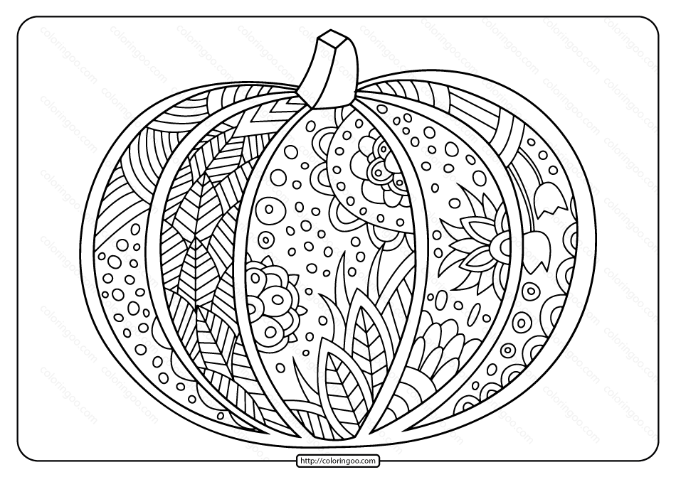 free printable pumpkin coloring page e1587731877835