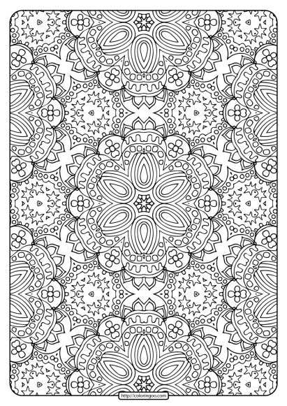 printable abstract pattern adult coloring pages 03