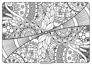 printable adult pdf coloring page book 13