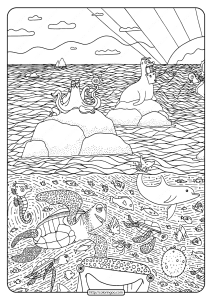 printable disney where is dory pdf coloring pages 01