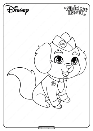 Printable Palace Pets Critterzen Coloring Page