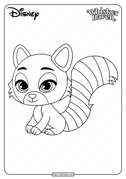 printable palace pets chai pdf coloring pages