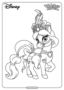 printable palace pets lapis pdf coloring pages