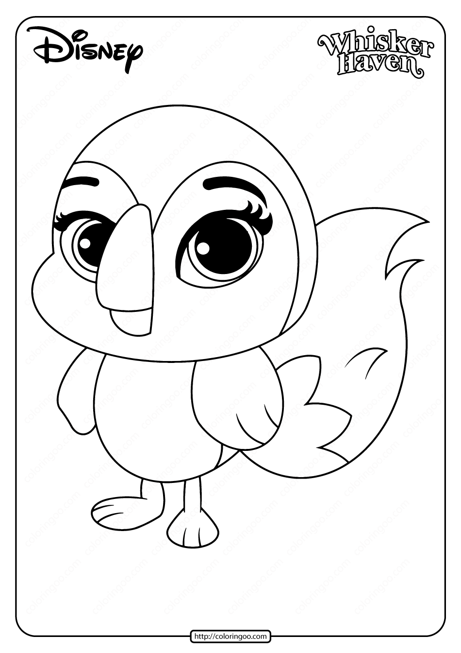 printable palace pets waddles pdf coloring pages
