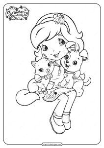 strawberry shortcake custard and pupcake coloring