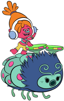 Free Printable Trolls Dj Suki Pdf Coloring Page