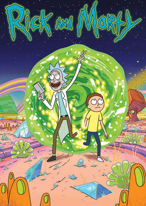 Maxi Poster Rick And Morty Portal