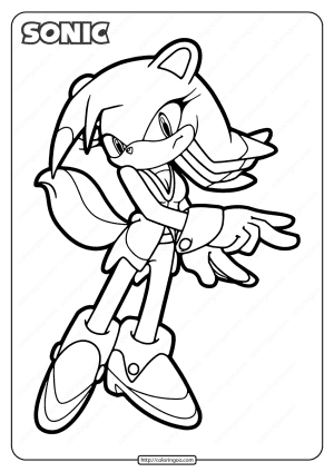 Sonic the Hedgehog Coloring Activity Pages