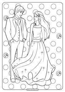 free printable barbie pdf coloring pages 14