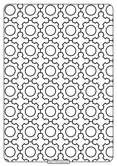 free printable gear outline pdf patterns 01