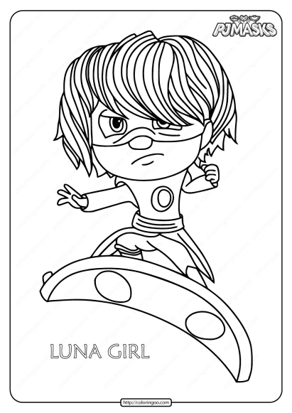 free printable pj masks luna girl coloring pages