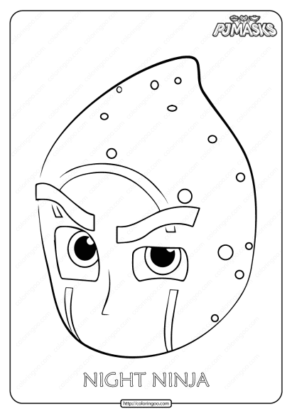 free printable pj masks night ninja coloring pages 1