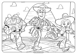 free printable toy story 3 coloring pages