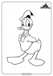 Download The Roadster Racers Donald Duck Coloring Page