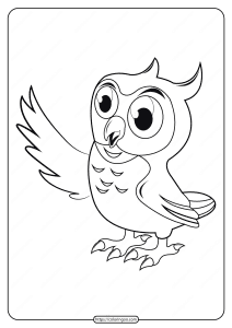 free printable animals bird pdf coloring pages 14