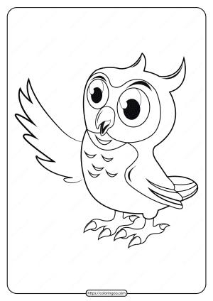 Free Printable Animals Bird Pdf Coloring Pages 14