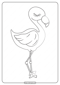 Free Printable Animals Bird Pdf Coloring Pages 27