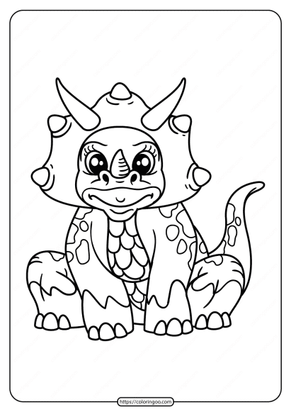 free printable animals dinosaur coloring pages 18